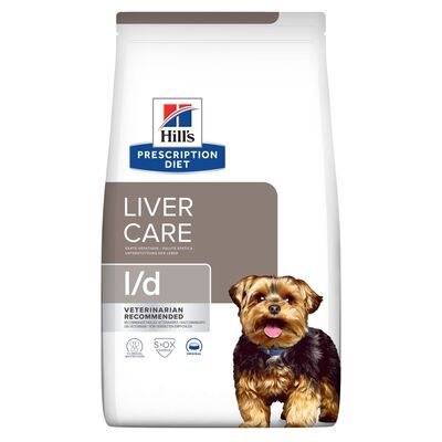 Корм сухой для собак Hill's Prescription Diet Canine l/d Liver, при заболеваниях печени, 1,5 кг