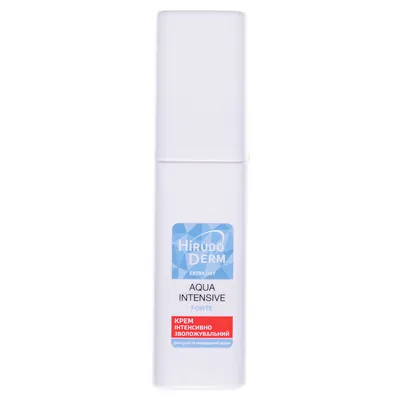 Крем для обличчя Hirudo Derm Extra Dry Aqua Intensive Forte інтенсивно зволожуючий, 50мл