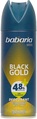 Дезодорант спрей Babaria Men Black Gold 48h для чоловіків, 200 мл