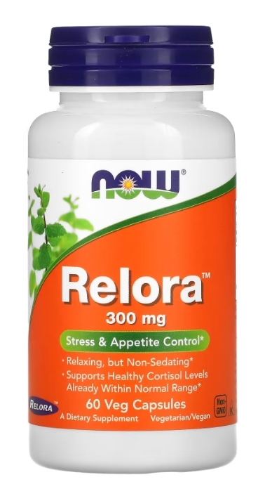 Релора NOW Relora, 300 мг капсули №60