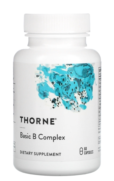 Витамины В-Комплекс Thorne Research Basic B Complex капсулы №60