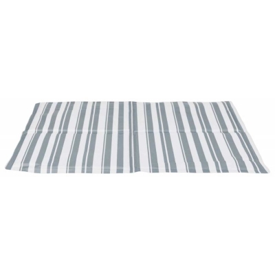 Підстилка для собак Trixie 28773 Cooling Mat охолоджуюча, розмір М 50х40 см, білий/сірий