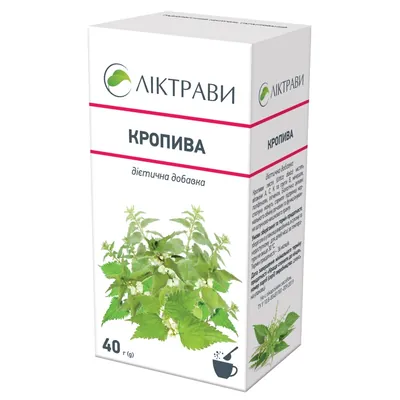 Кропиви листя по 40 г у пач.