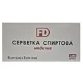 Серветки спиртові Family Doctor 30 мм х 60 мм №100