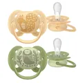 Пустушка силіконова Philips Avent Ultra Soft SCF091/46, 6-18 місяців, 2 шт