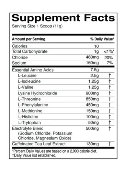 Амінокислота R1 (Rule One) Essential Amino 9 + Energy виноград, 345 г