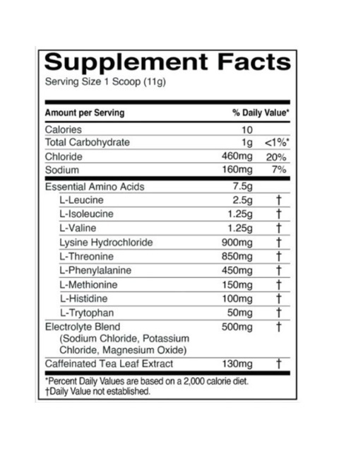 Амінокислота R1 (Rule One) Essential Amino 9 + Energy персик і манго, 345 г