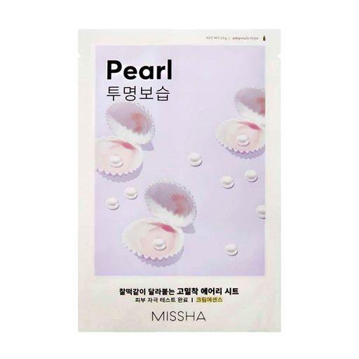 Маска тканевая для лица Missha Airy Fit Pearl Жемчуг, 19 г