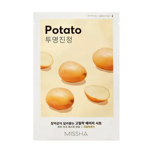 Маска тканинна для обличчя Missha Airy Fit Potato Картопляна, 19 г