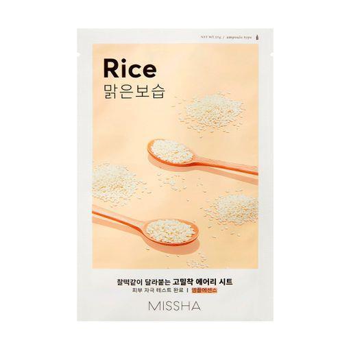 Маска тканевая для лица Missha Airy Fit Rice с экстрактом риса, 19 г