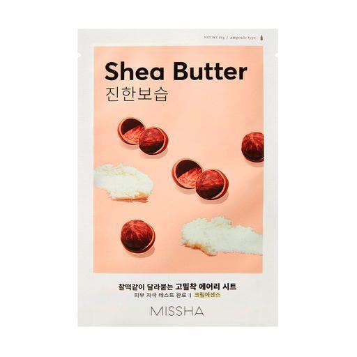 Маска тканевая для лица Missha Airy Fit Sheo Butter Масло Ши, 19 г