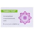 Тамистол суппозитории по 0.015 г №5