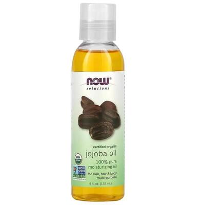 Олія жожоба NOW Organic Jojoba Oil, 118 мл