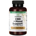 Дієтична добавка Swanson CBD 15 мг + Mood Support with Magnesium and L-Theanine желатинові капсули №60