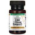 Диетическая добавка Swanson CBD 15 мг + Sleep Support with Melatonin, GABA & L-Theanine желатиновые капсулы №60