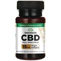 Дієтична добавка Swanson CBD 15 мг Full Spectrum желатинові капсули №60