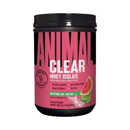 Протеїн сироватковий ізолят Universal Nutrition Animal Clear Whey Isolate кавун-лимонад, 500 г