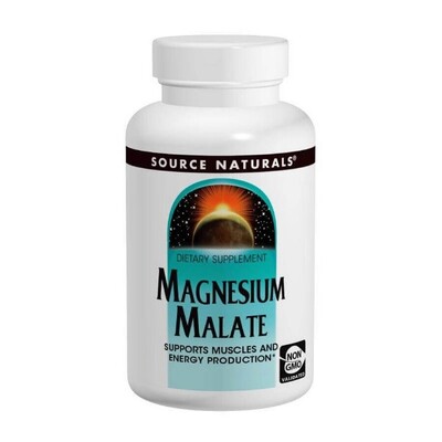 Магний малат Source Naturals Magnesium Malate, 100 капсул