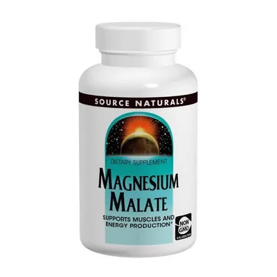 Магній малат Source Naturals Magnesium Malate, 100 капсул