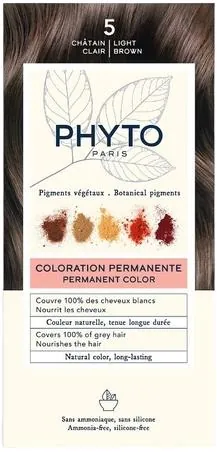 Крем-фарба Phyto Phytocolor, тон 5 світлий шатен