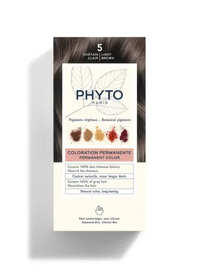 Крем-фарба Phyto Phytocolor, тон 5 світлий шатен
