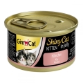 Корм влажный для котят GimCat Shiny Cat Kitten с курицей в желе, 70 г