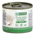 Корм влажный для щенков Nature's Protection Puppy chicken & rabbit с курицей и кроликом 200 г