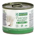 Корм вологий для цуценят Nature's Protection Puppy chicken & rabbit з куркою і кроликом 200 г