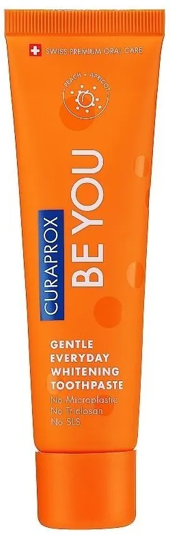 Зубна паста Curaprox Be You відбілююча Персик, 60 мл
