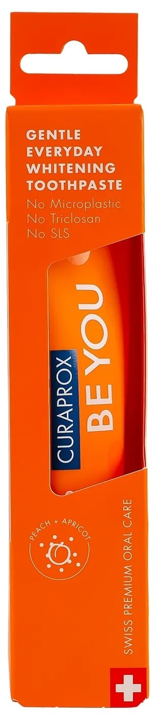 Зубна паста Curaprox Be You відбілююча Персик, 60 мл