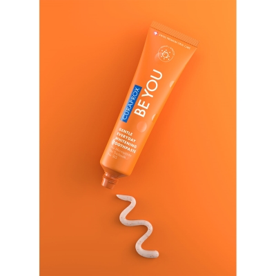 Зубная паста Curaprox Be You Pure Happiness отбеливающая со вкусом персика и абрикоса, 60 мл