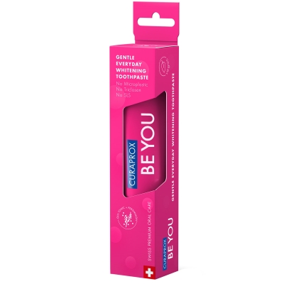 Зубная паста Curaprox Be You Pure Challenger отбеливающая со вкусом джин-тоника и хурмы, 60 мл