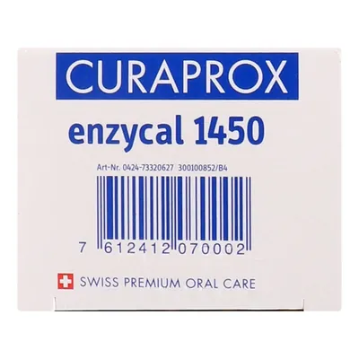 Зубна паста Curaprox Enzycal 1450 ферментна, 75 мл