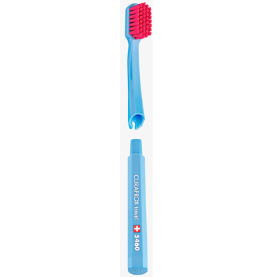 Набір насадок Curaprox Set Travel на дорожню зубну щітку CS 5460 Ultra Soft, 2 шт