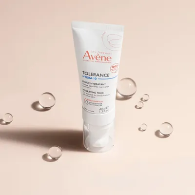 Флюїд для обличчя Avene Tolerance Hydra-10 зволожуючий з гіалуроновою кислотою, 40 мл
