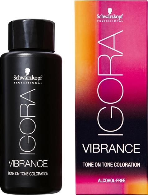 Краска для волос Schwarzkopf Professional Igora Vibrance Alcohol-Free 7-65 Среднерусый шоколадно-золотистый, 60 мл