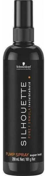 Лак для волосся Schwarzkopf Professional Silhouette з помпою для укладання супер сильної фіксації, 200 мл