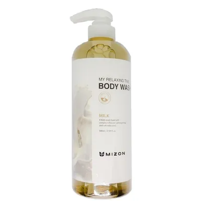 Гель для душу Mizon My Relaxing Time Milk з молочним протеїном, 800 мл