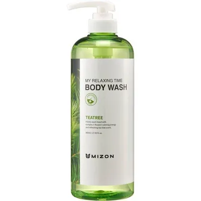 Гель для душу Mizon My Relaxing Time TeaTree з екстрактом чайного дерева, 800 мл