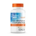 Коензим Q10 Висока Абсорбація та PQQ (піролохінолінхінон) Doctor's Best High Absorption CoQ10 with PQQ, 60 гелевих капсул