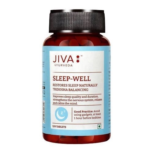 Слип Вел Jiva Ayurveda Sleep Well, 120 таблеток