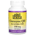 Коензим Q10 Natural Factors Coenzyme Q10 100 мг, 120 м'яких желатинових капсул