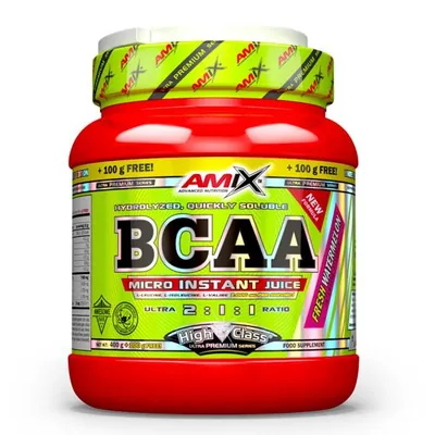 Амінокислоти Amix Nutrition BCAA Micro Instant Juice манго  400 г + 100 г