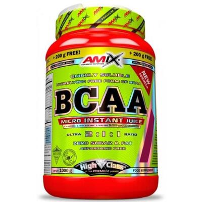 Аминокислоты Amix Nutrition BCAA Micro Instant Juice лесные фрукты 800 г + 200 г