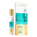 Гель для шкіри навколо очей Eveline Bio Hyaluron Expert роликовий від мішків та темних кіл, 15 мл