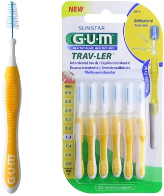 Інтердентальні щітки GUM Trav-Ler, 1,3 мм, 6 шт