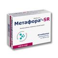 Метафора-SR таблетки прол./д. по 1000 мг №30 (10х3)