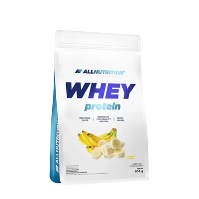 Протеїн сироватковий концентрат Allnutrition Whey Protein банан, 908 г