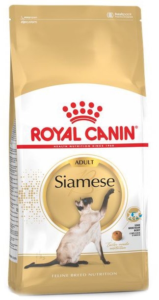 Корм сухой для котов Royal Canin Siamese Adult сиамской породы от 12 месяцев, 400 г