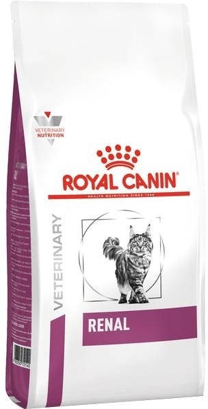 Корм сухой для взрослых котов Royal Canin Renal с хронической почечной недостаточностью, 4 кг